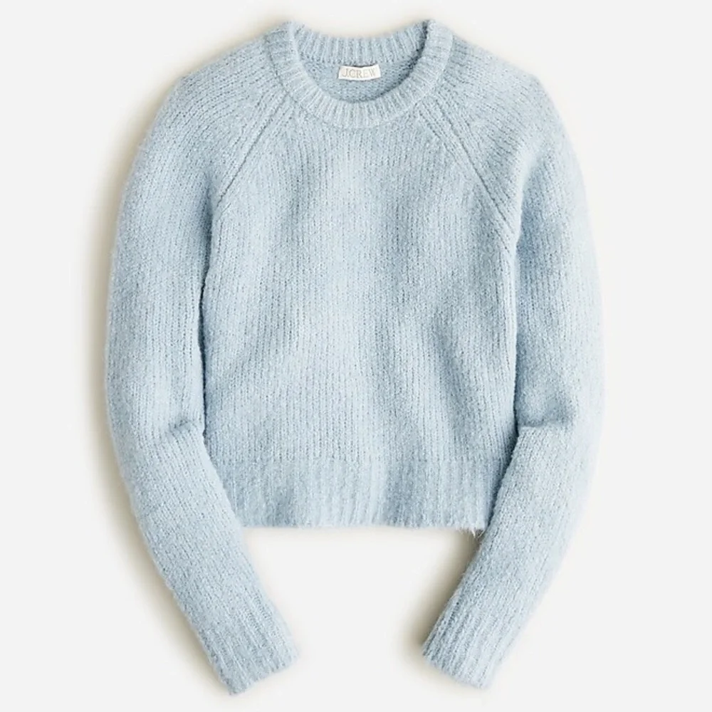 J. Crew Women's Crewneck Sweater in Brushed Italian Yarn